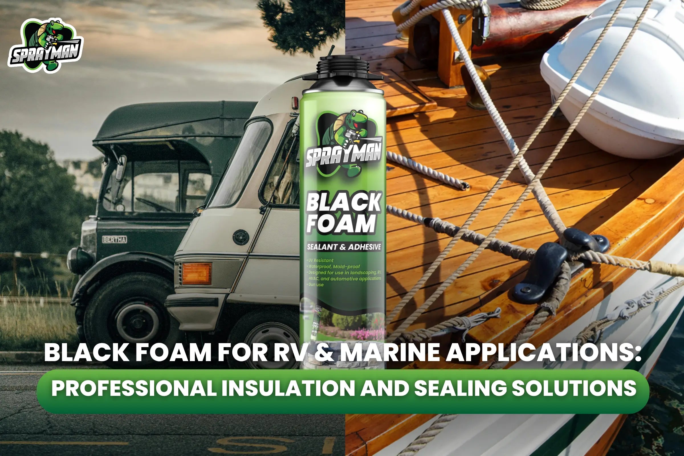 Black Foam for RV & Marine Applications: Professional Insulation and Sealing Solutions