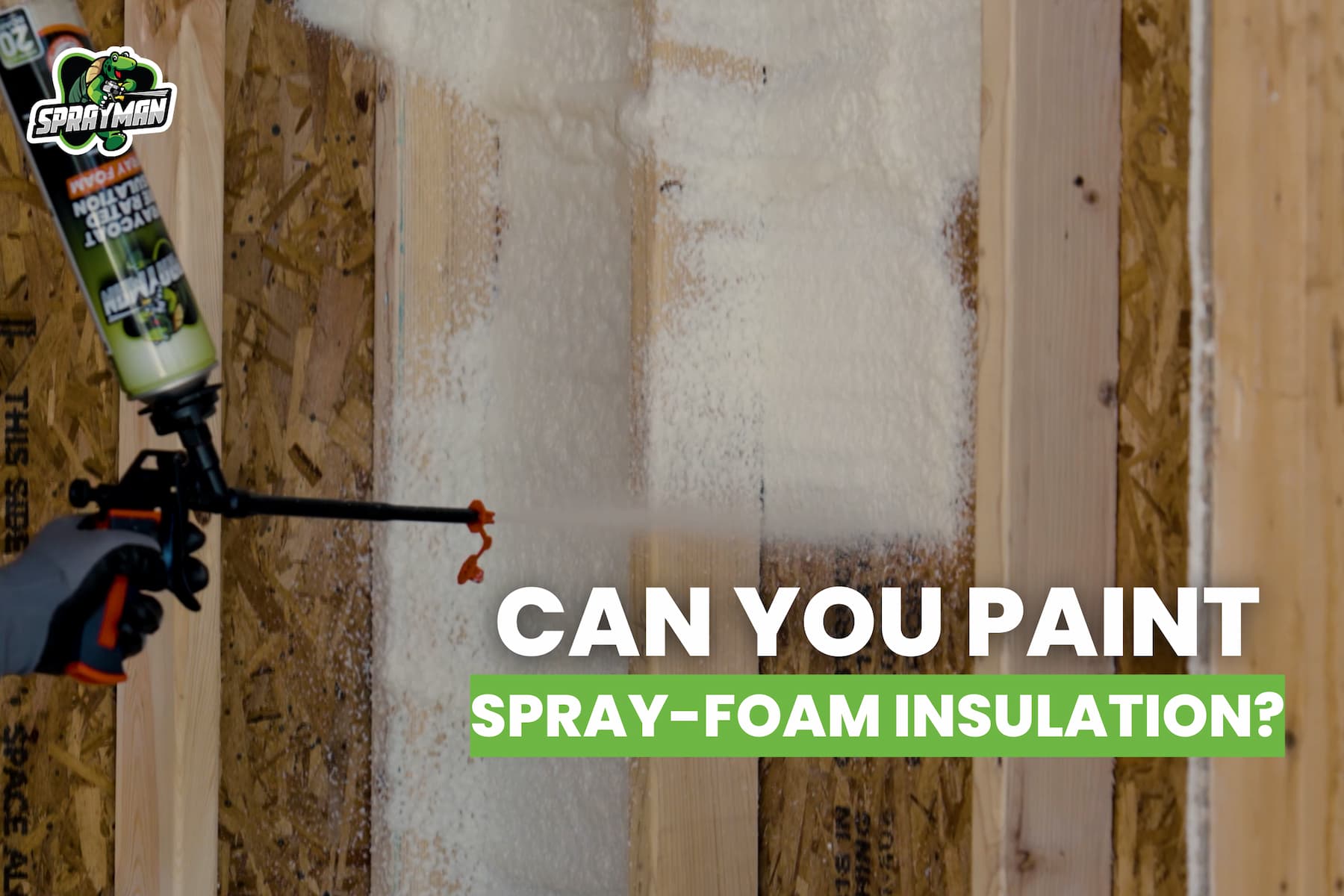 Can You Paint Spray Foam Insulation? (Best Practices & Paint Selection)