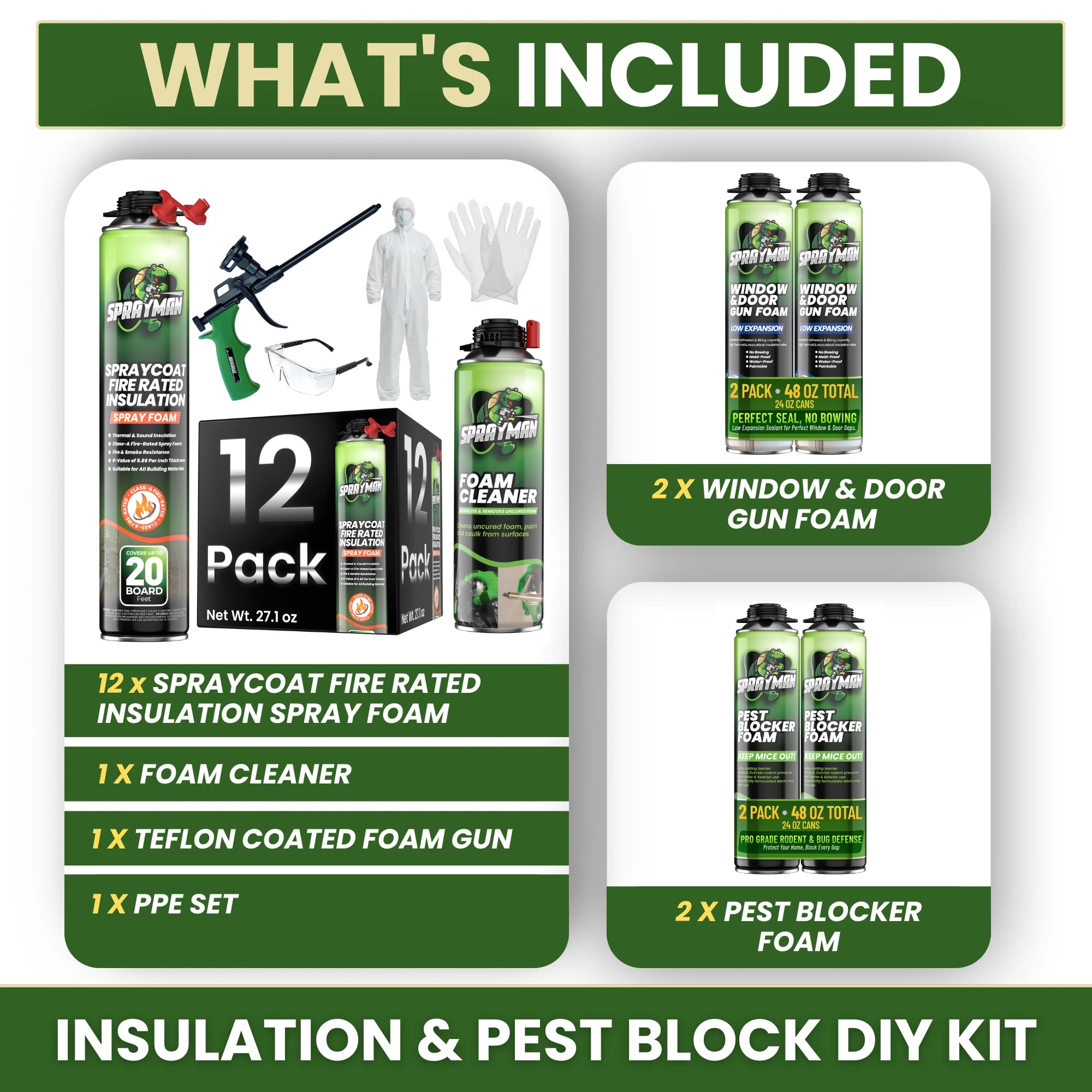 Insulation & Pest Block DIY Kit