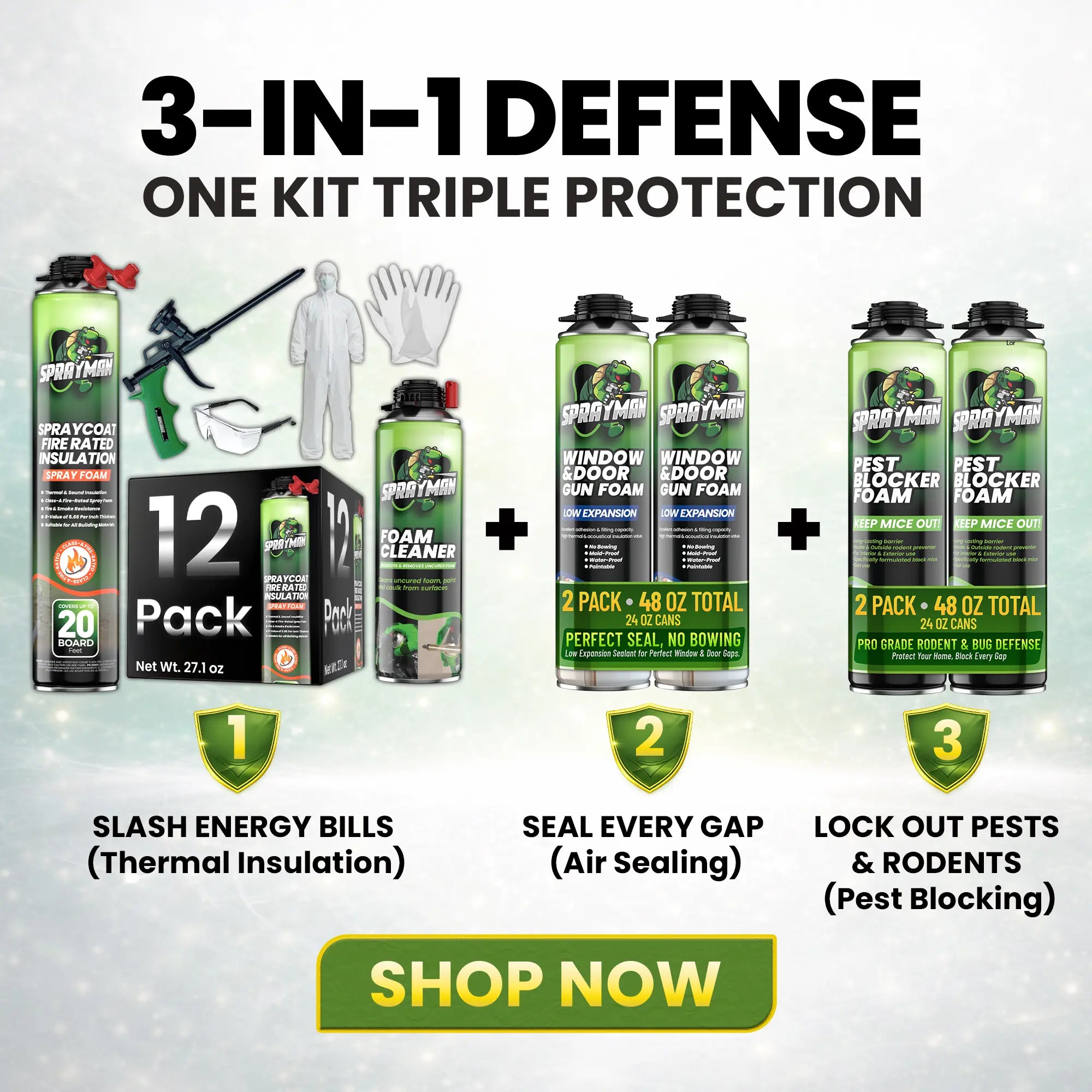 Insulation & Pest Block DIY Kit