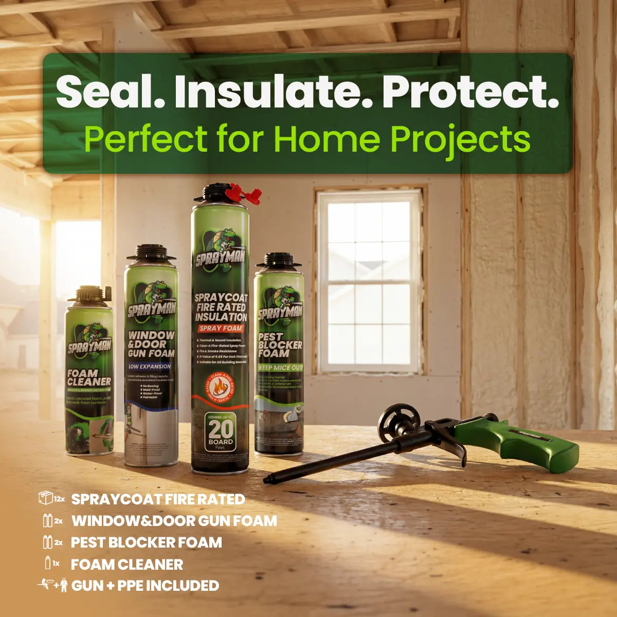 Insulation & Pest Block DIY Kit