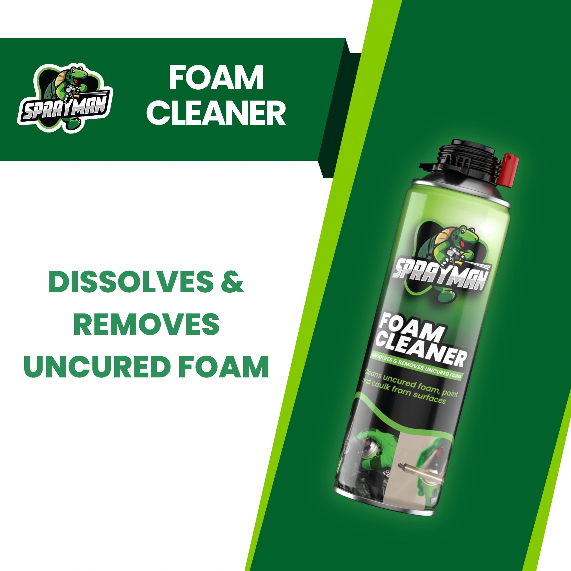 Polyurethane Foam Cleaner - "Foam Gun" Cleaner