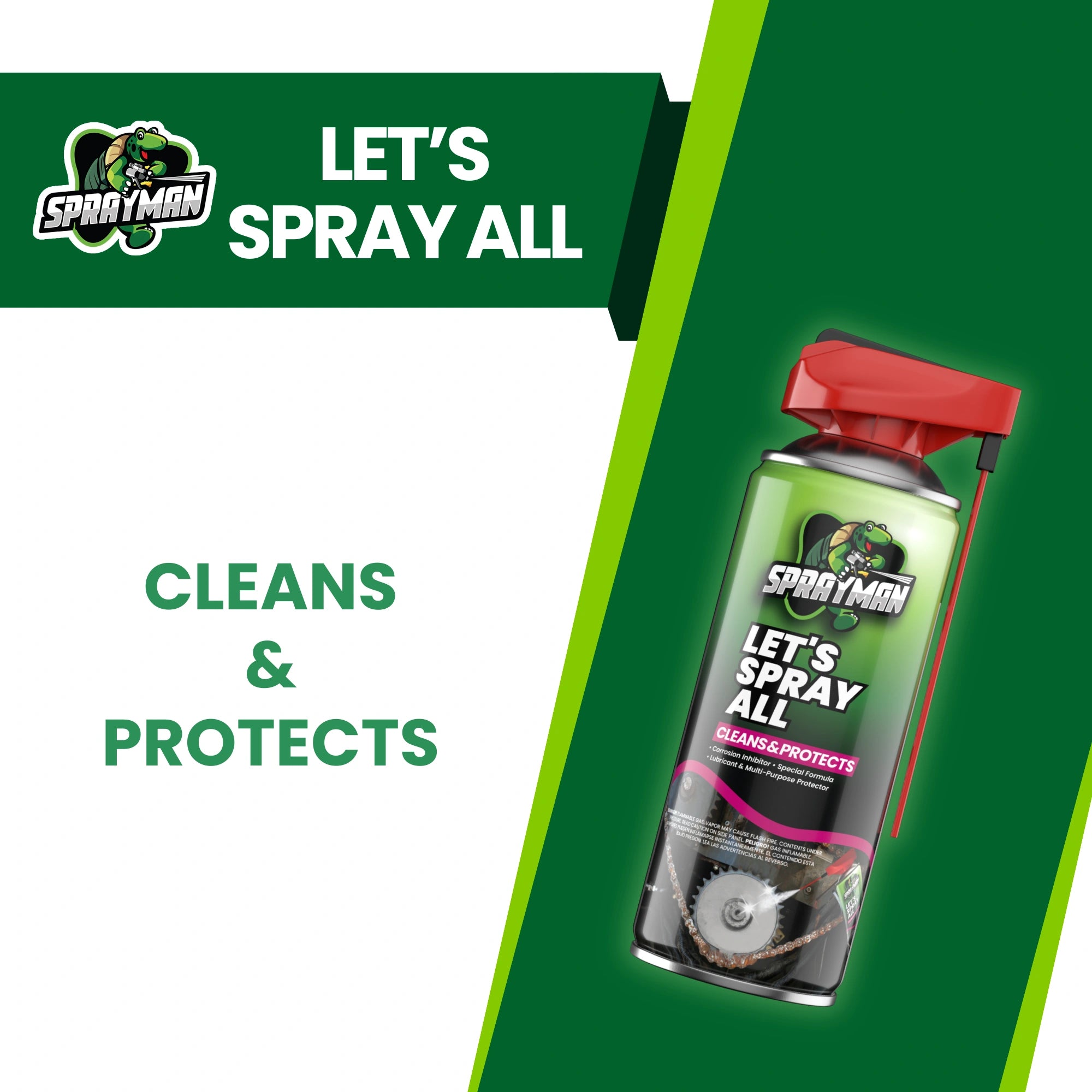 Let's Spray All - Multipurpose Spray, 11 oz