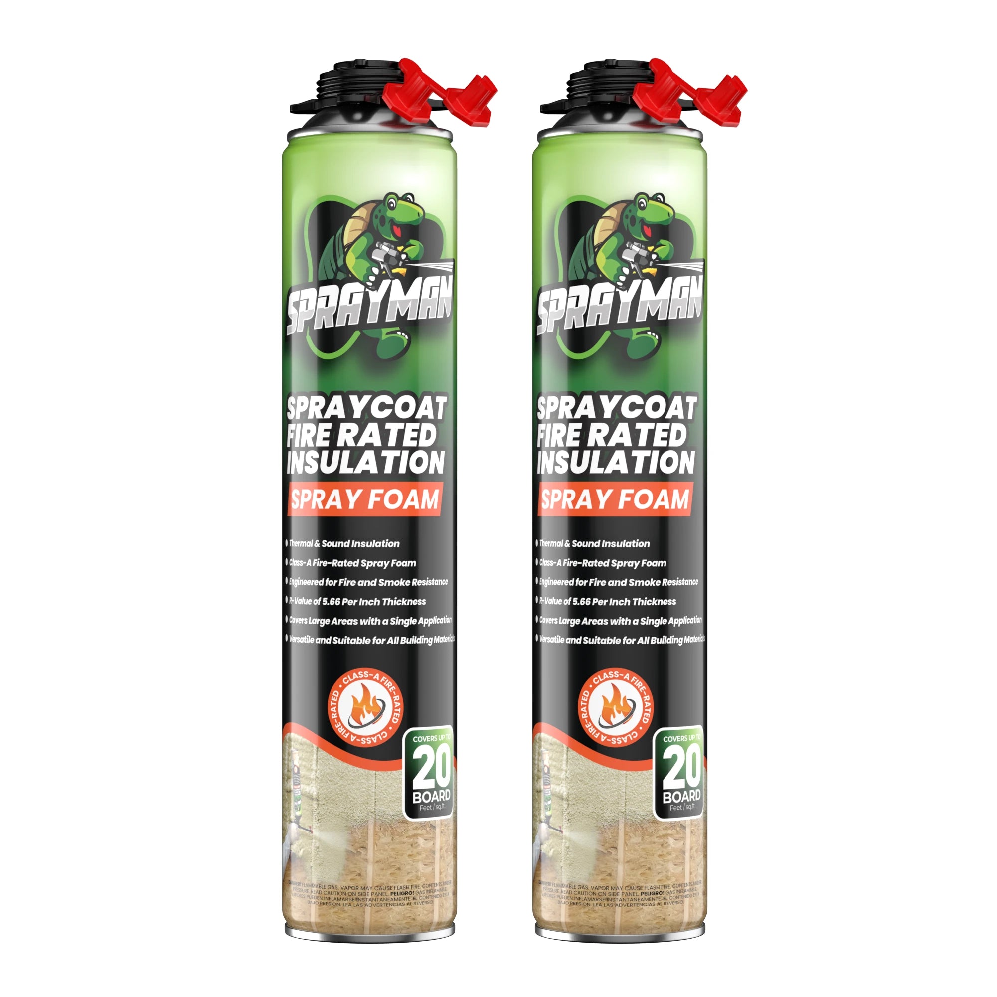 Spraycoat Fire Rated Insulation Spray Foam, Closed Cell