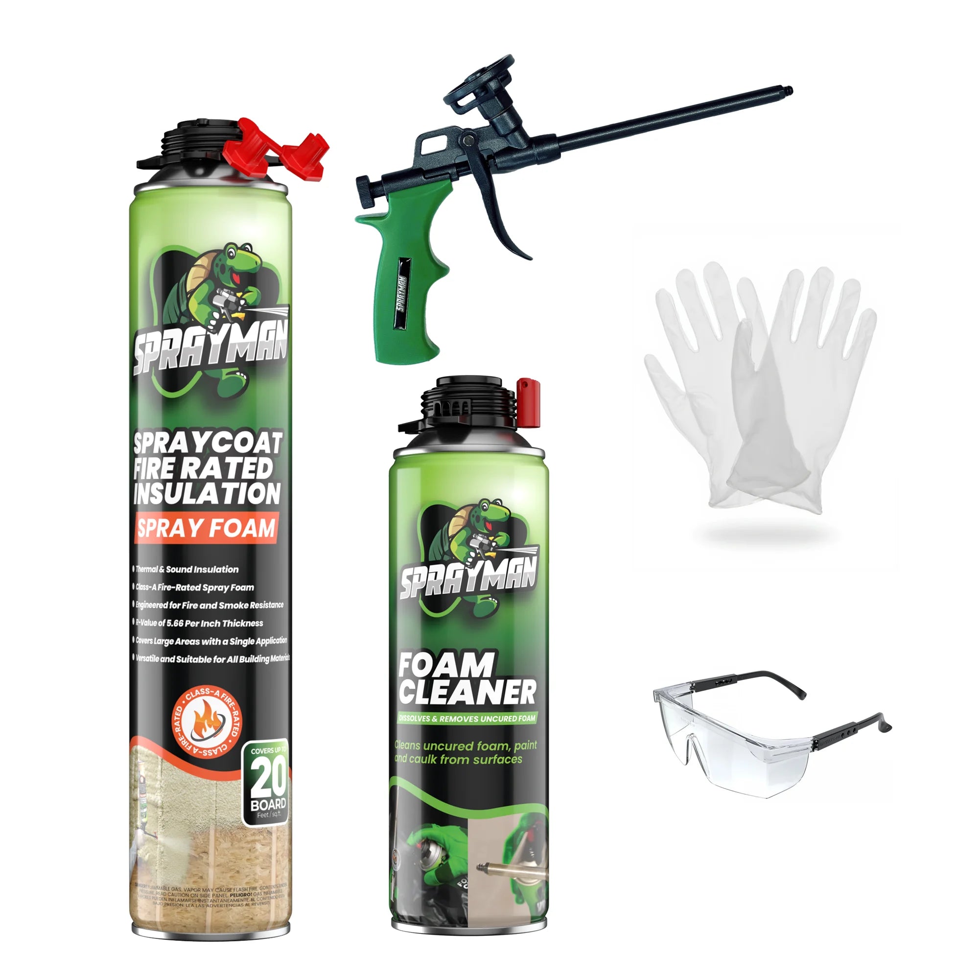 Spraycoat Fire Rated Insulation Spray Foam, Closed Cell