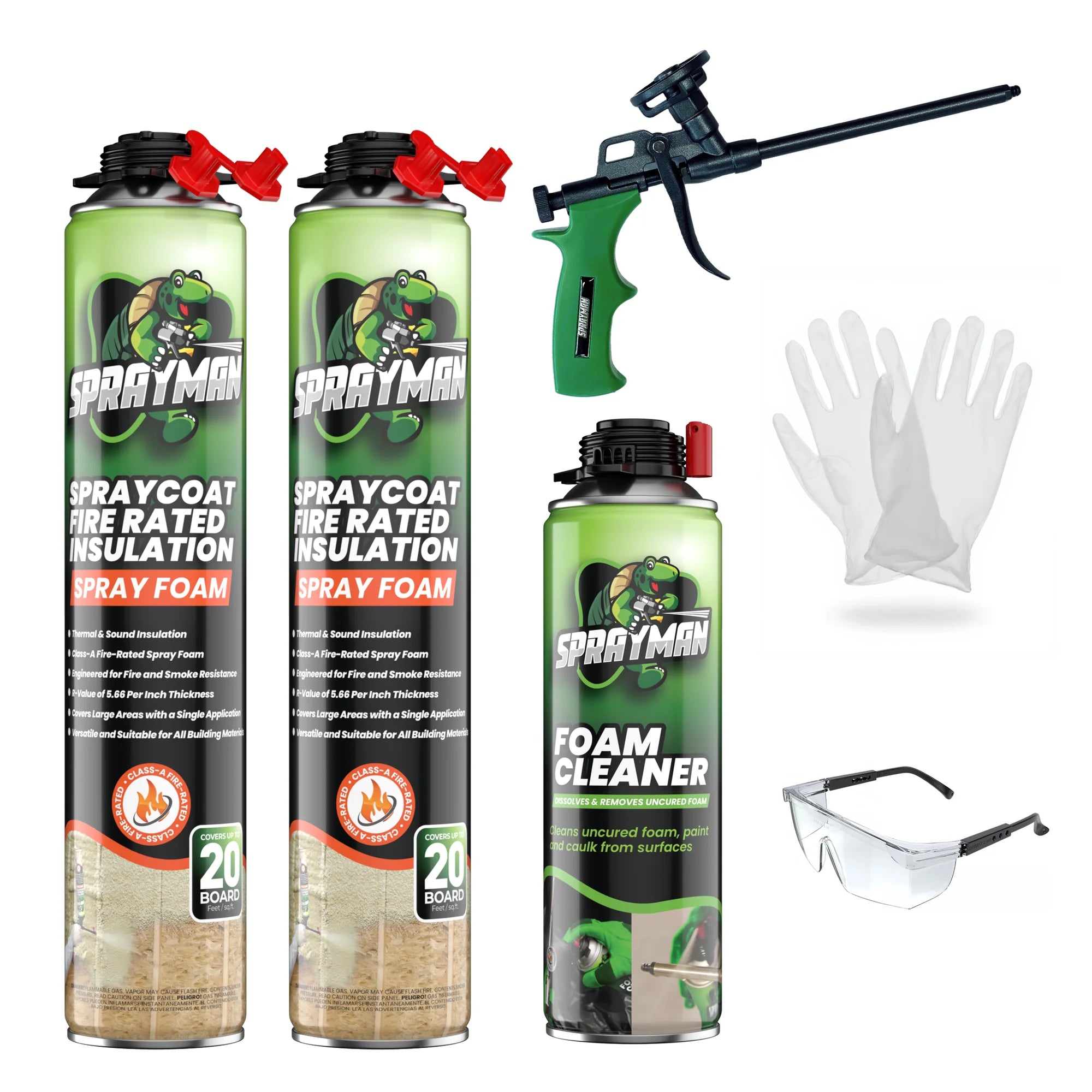 Spraycoat Fire Rated Insulation Spray Foam, Closed Cell