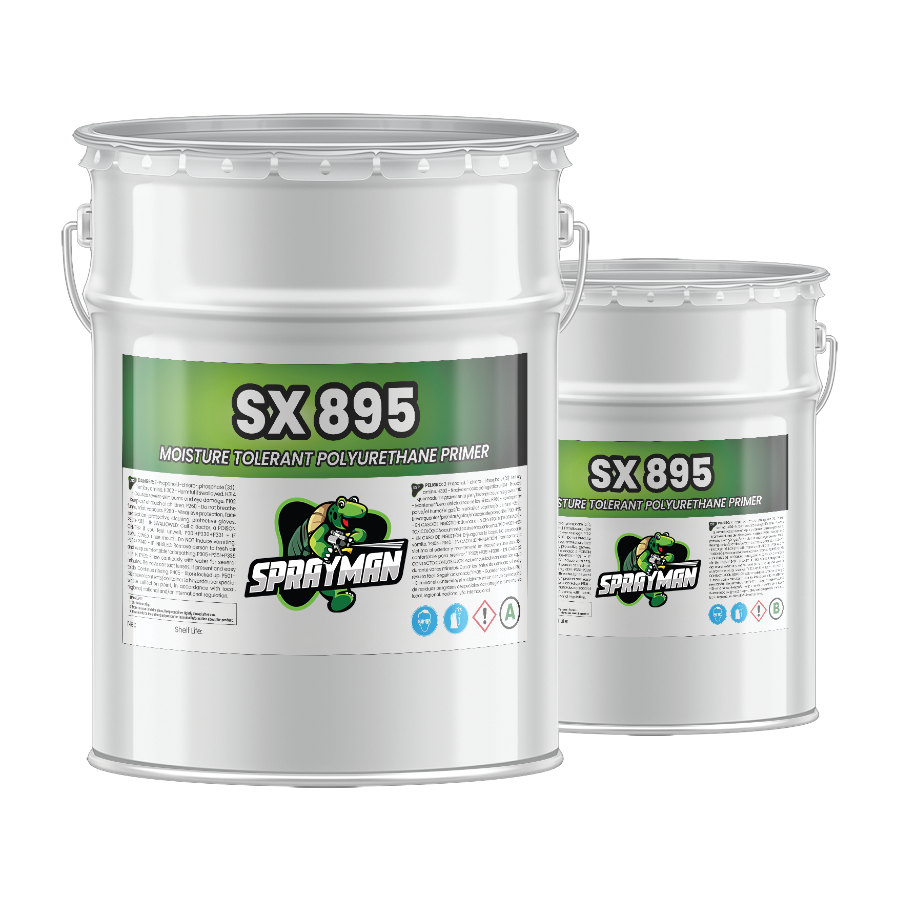 Sprayman – SX-895 – Moisture Tolerant Polyurethane Primer