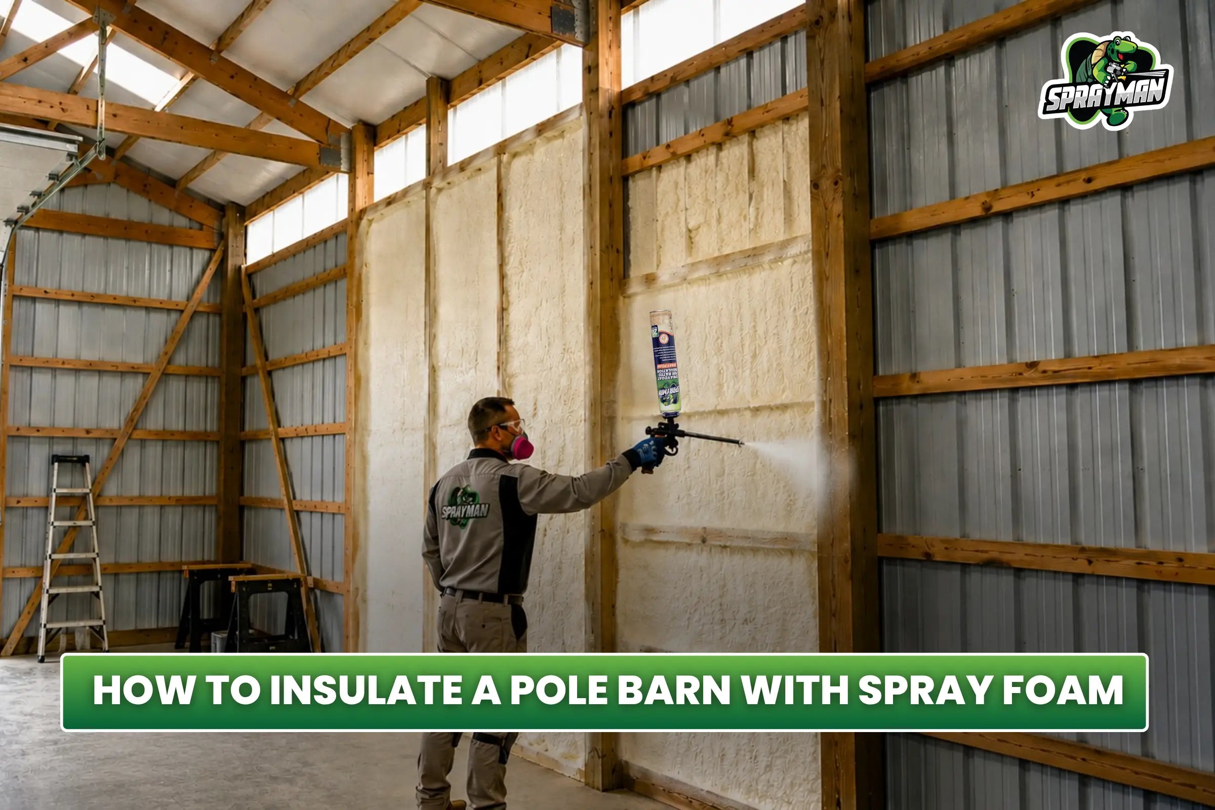 How to Insulate a Pole Barn with Spray Foam