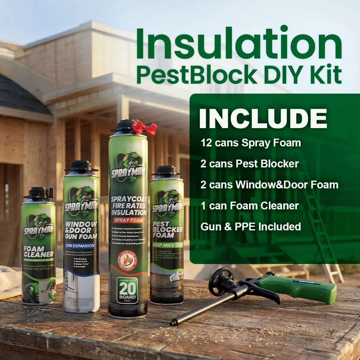 Insulation & Pest Block DIY Kit