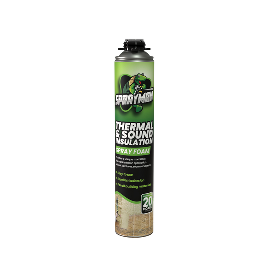 SPRAYMAN Thermal & Sound Insulation Spray Foam, Closed Cell