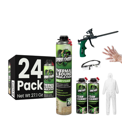 SPRAYMAN Spray Foam Kit - 24 Pack