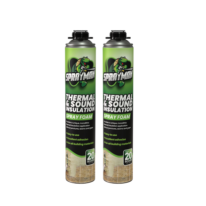 SPRAYMAN Thermal & Sound Insulation Spray Foam, Closed Cell