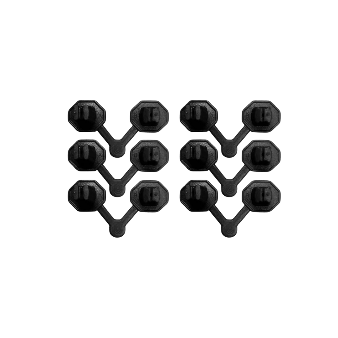 SPRAYMAN Spray Foam Nozzles 6 Black