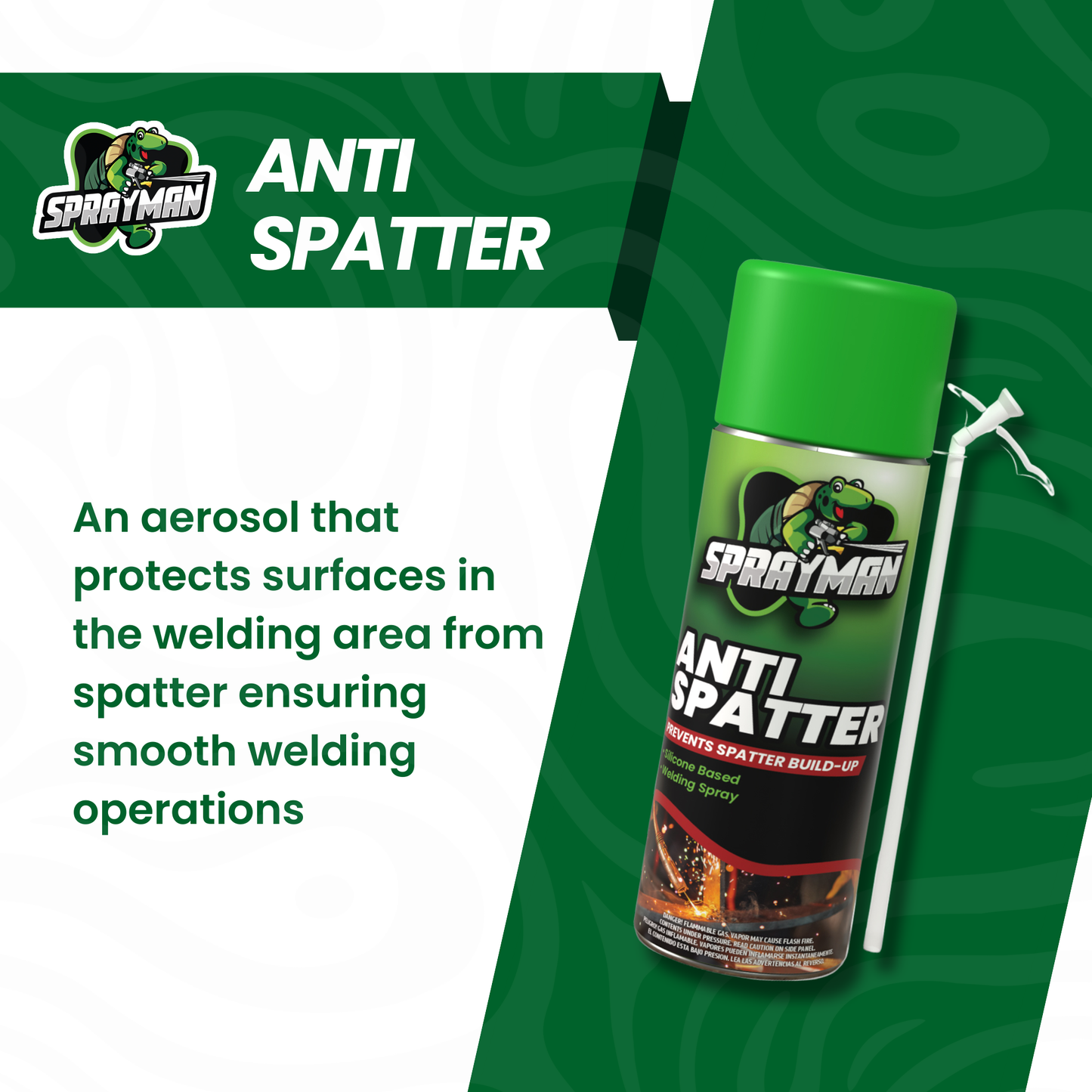 SPRAYMAN Welding Anti Spatter Spray, 12.3 fl oz