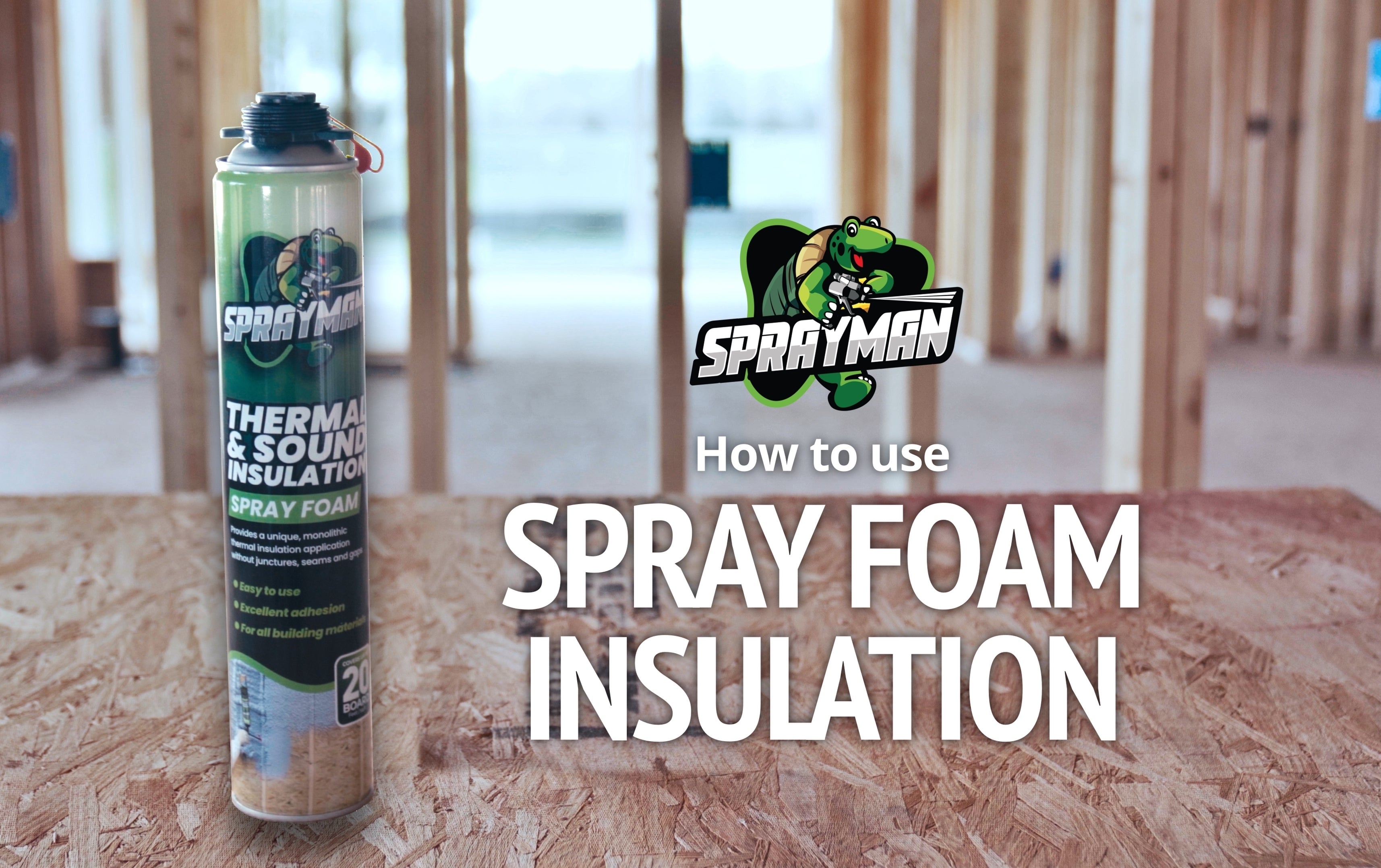 Advanced Spray Foam Insulation For DIY And Professional Applications ...