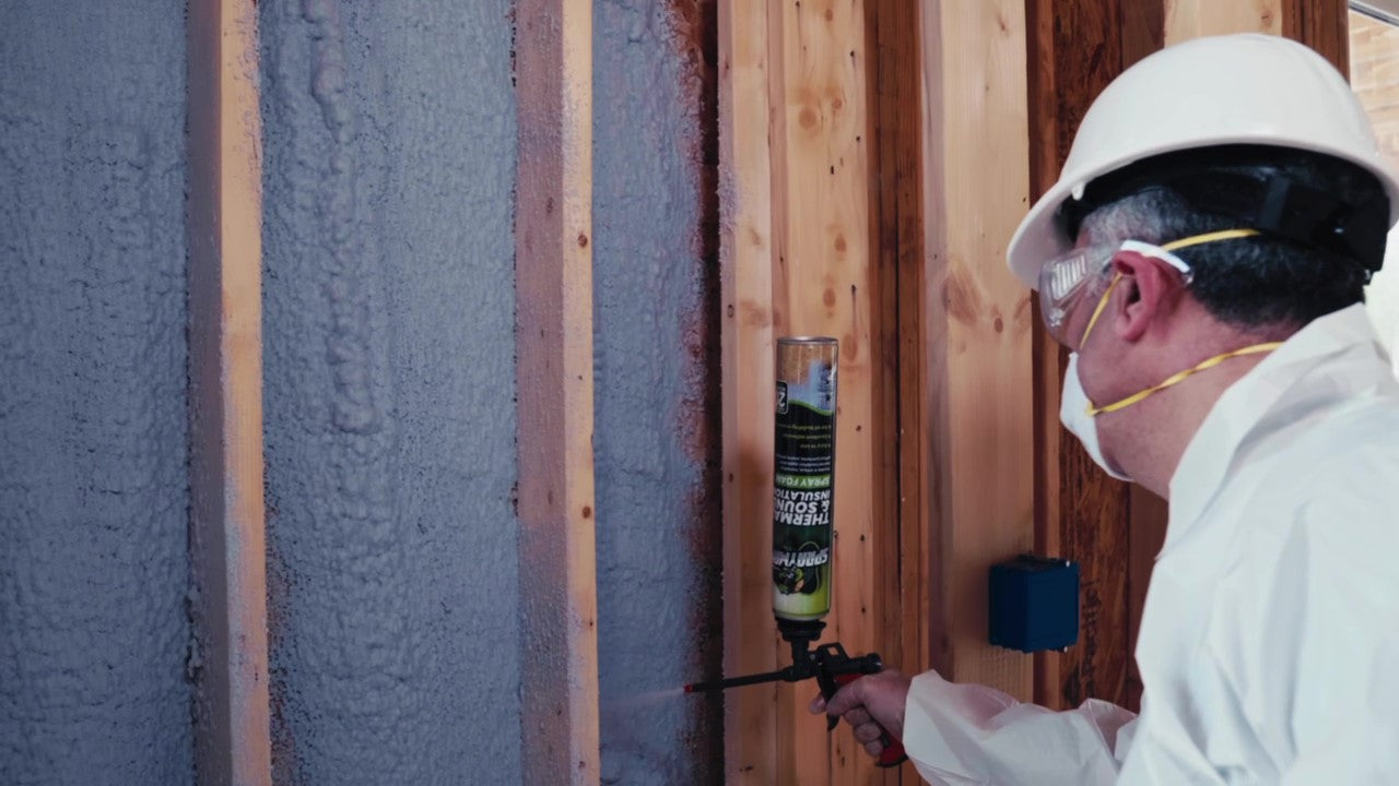 Spray Foam Insulation Application