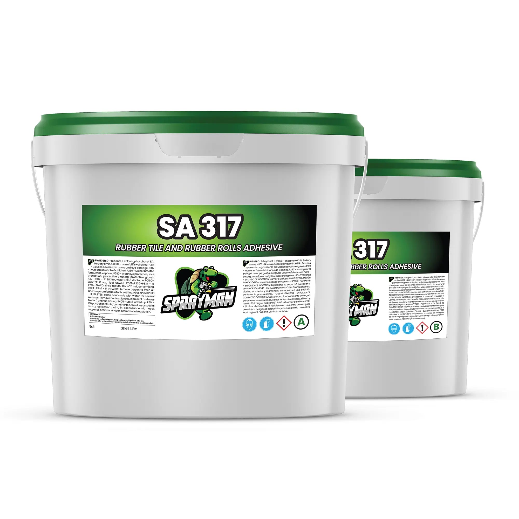 Sprayman – SA-317 – Rubber Tile and Rubber Rolls Adhesive