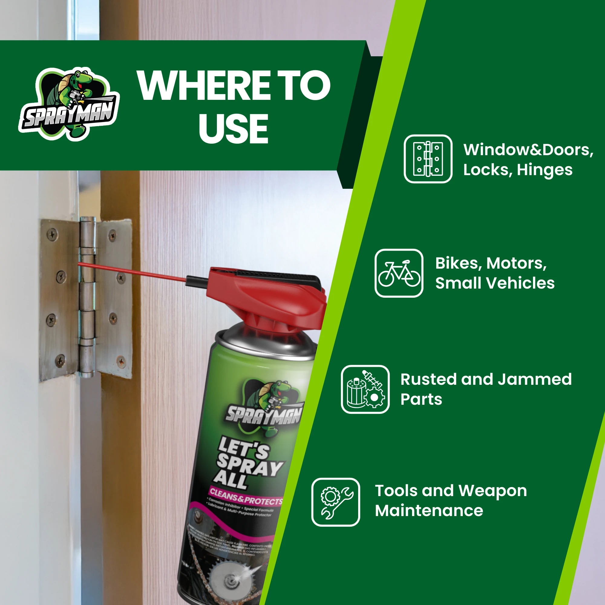 Let's Spray All - Multipurpose Rust Remover & Lubricant 1 Let's Spray All - Multipurpose Rust Remover & Lubricant 1