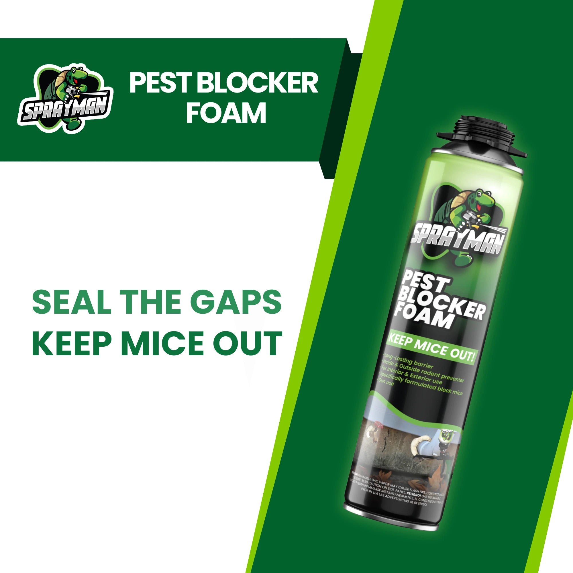 SPRAYMAN Pest Blocker Foam