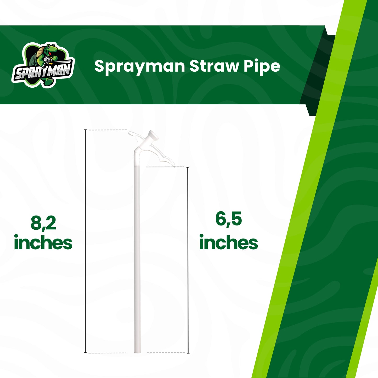 SPRAYMAN Straw Pipes - Multipurpose Spray Foam Dispensers