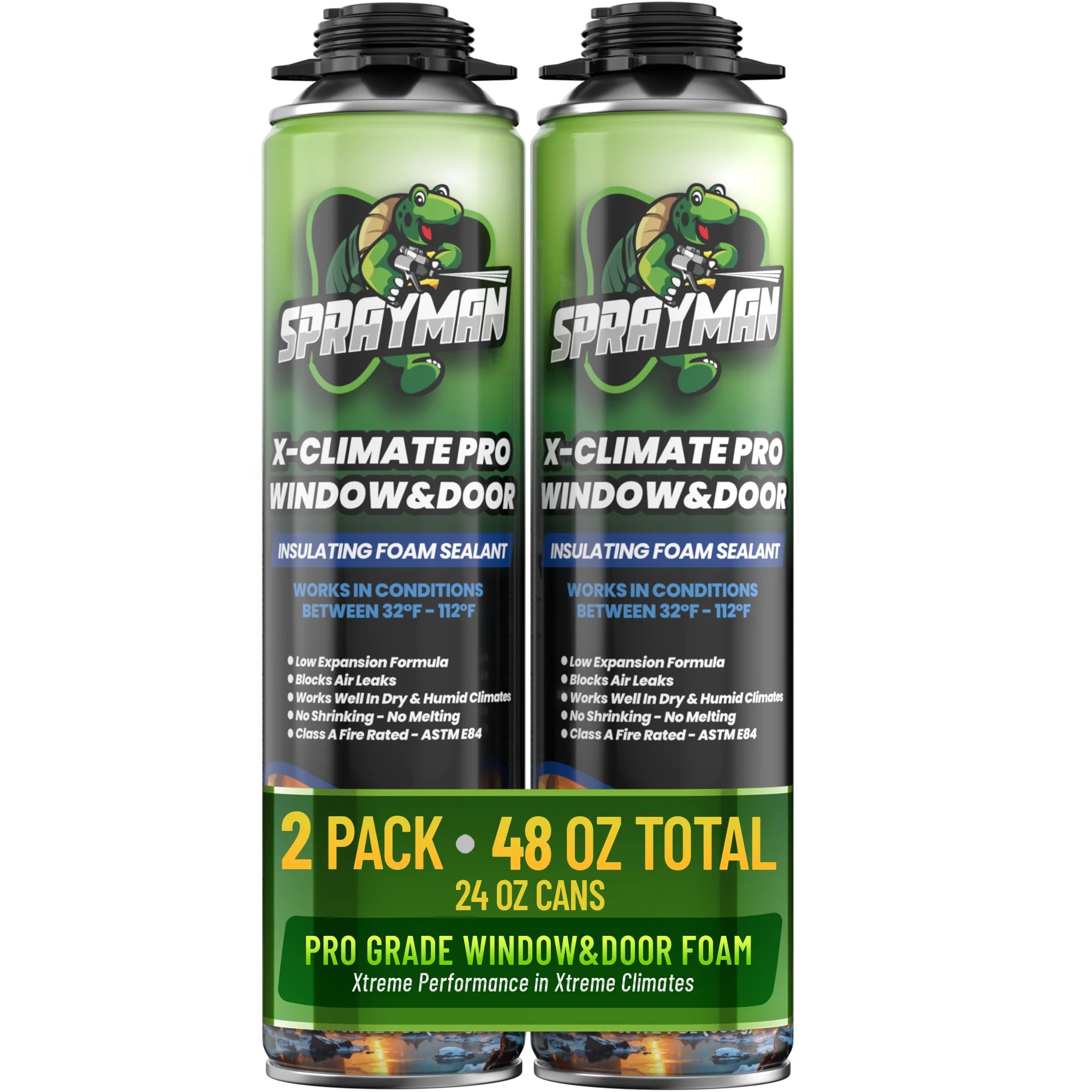 X-Climate Pro Window & Door Spray Foam – 24 oz
